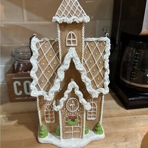 Frosted Gingerbread House